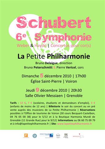  Affich du concert du 9 d�cembre 2010